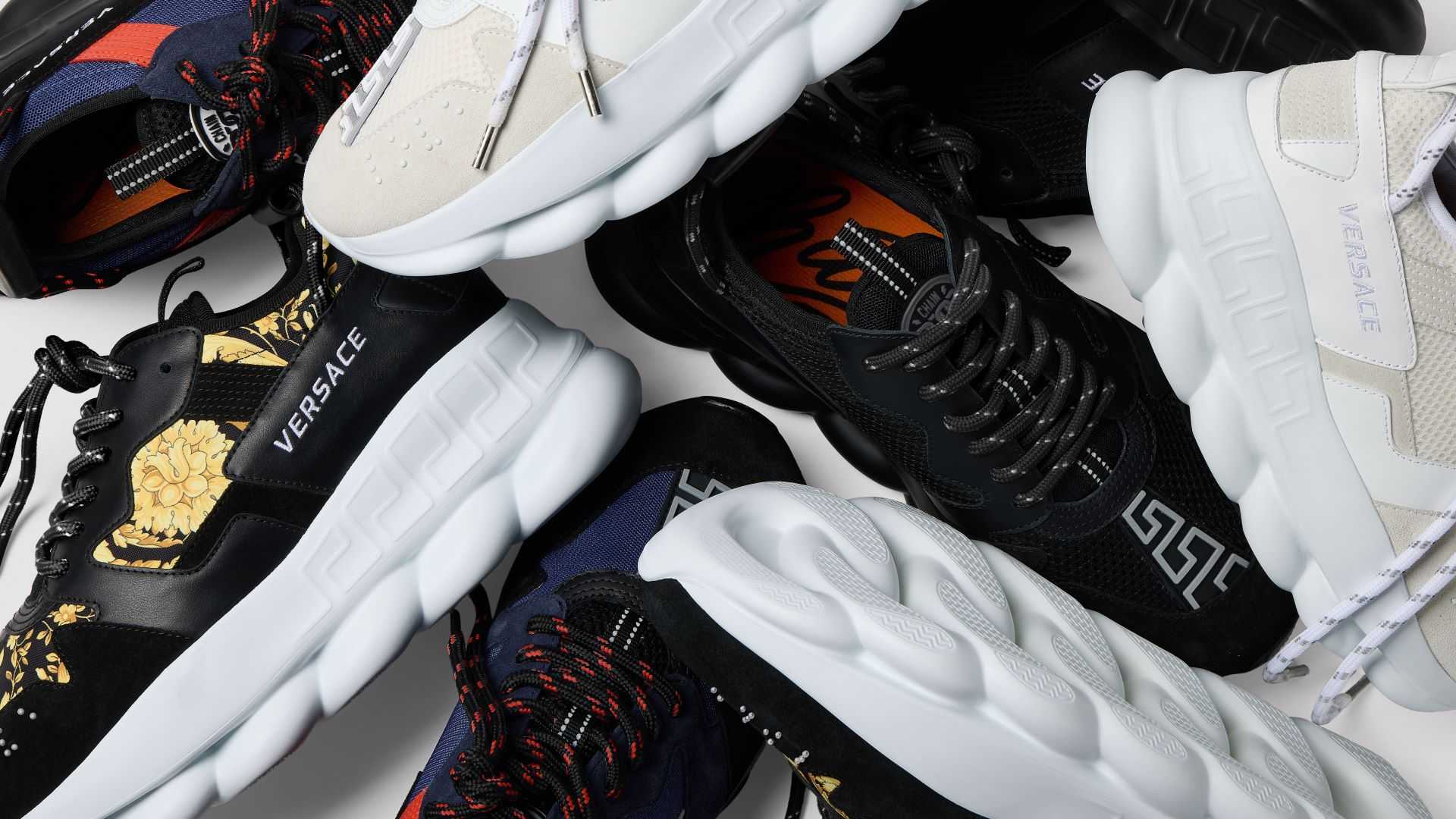 Versace The Chain Reaction Trainers