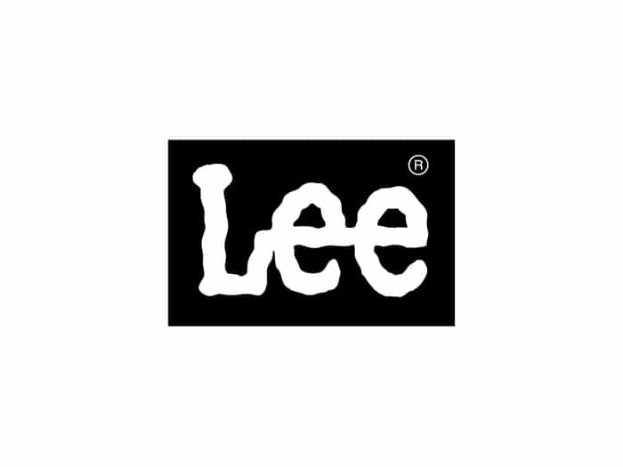 Image of Lee brand logo in black and white