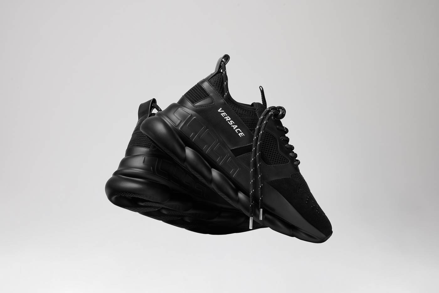 black trainers