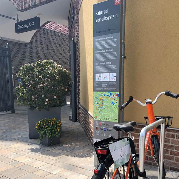 Met de fiets