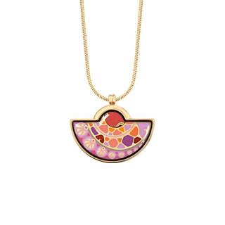 Alphonse Mucha Passion Collection | Half Moon Pendant